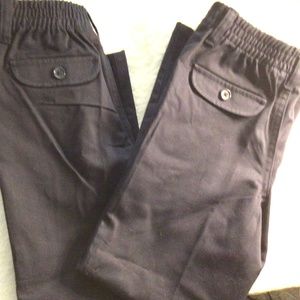 2 pair** bundle **uniform pants navy *** 6T